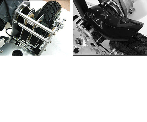 d�tails de transmission la trottinette essence MOPED 49CC